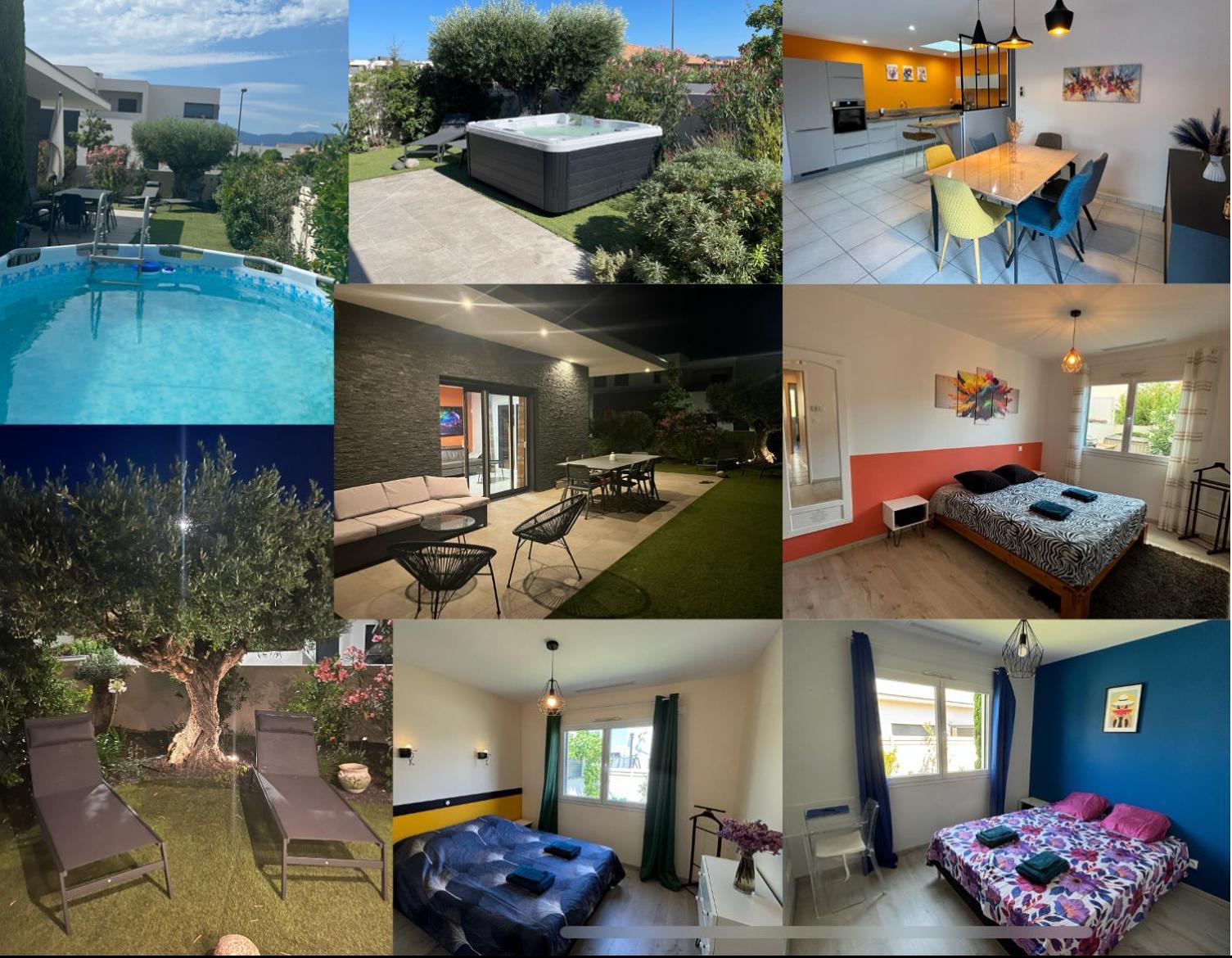 Villa Dolce Vida Proche Golf, Lac, Plage Et Collioure Villeneuve-de-la-Raho Exterior foto